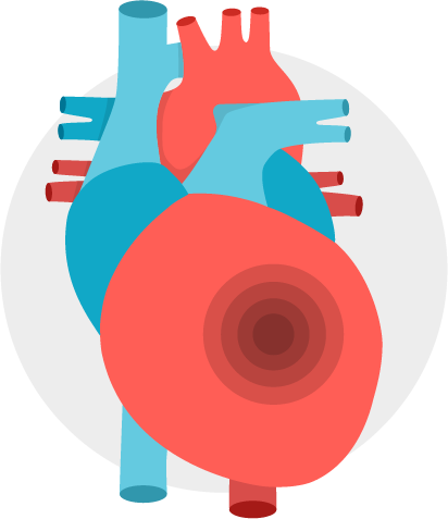 Icon of heart attack
